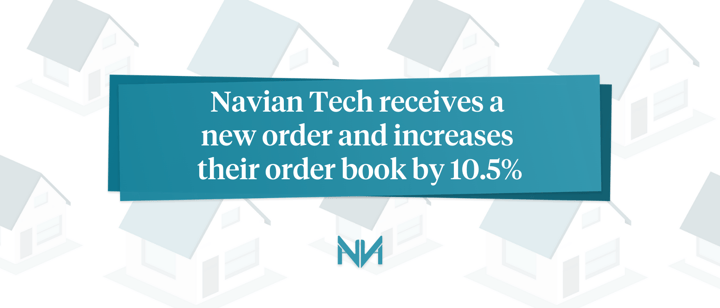 Navian receives a new order and increases their order book by 10.5% 