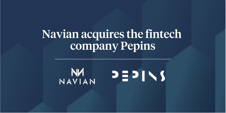 Navian acquires the fintech company Pepins